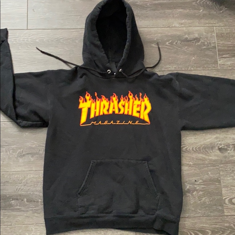 Black Thrasher hoodie.